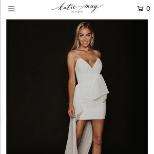 Katie May “little white dress” Perfect condition